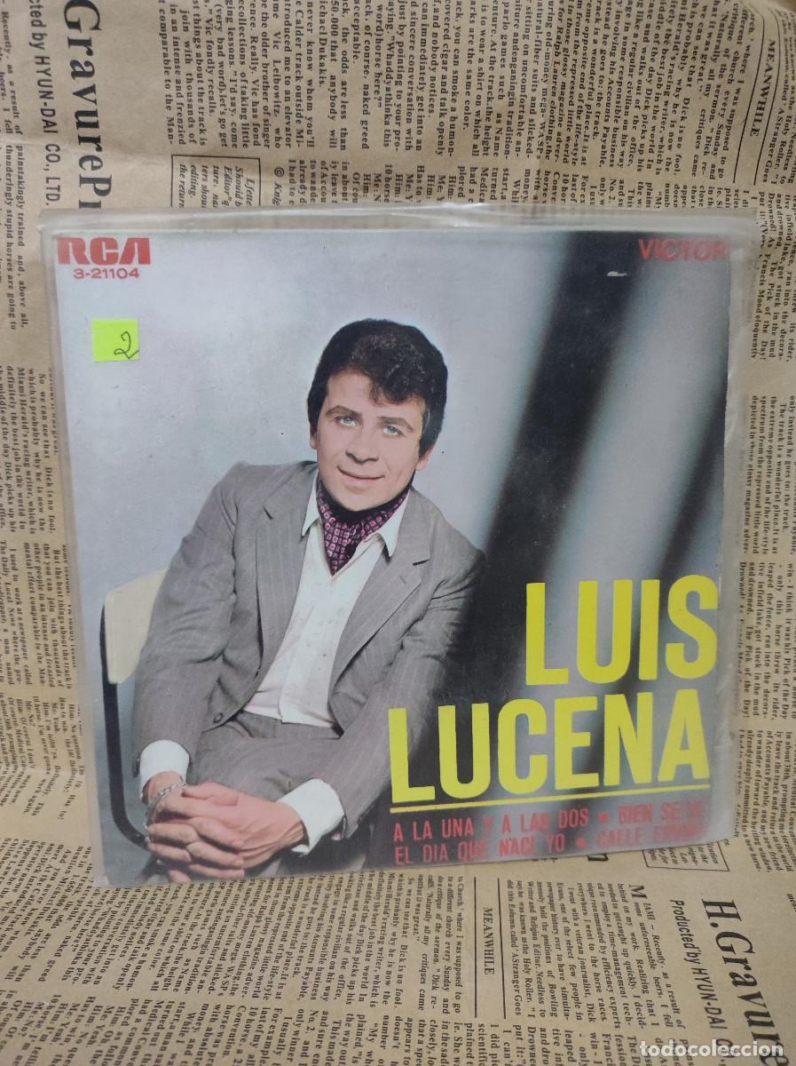 Discos de vinilo: Luis Lucena &ndash; A La Una Y A Las Dos - Foto 1
