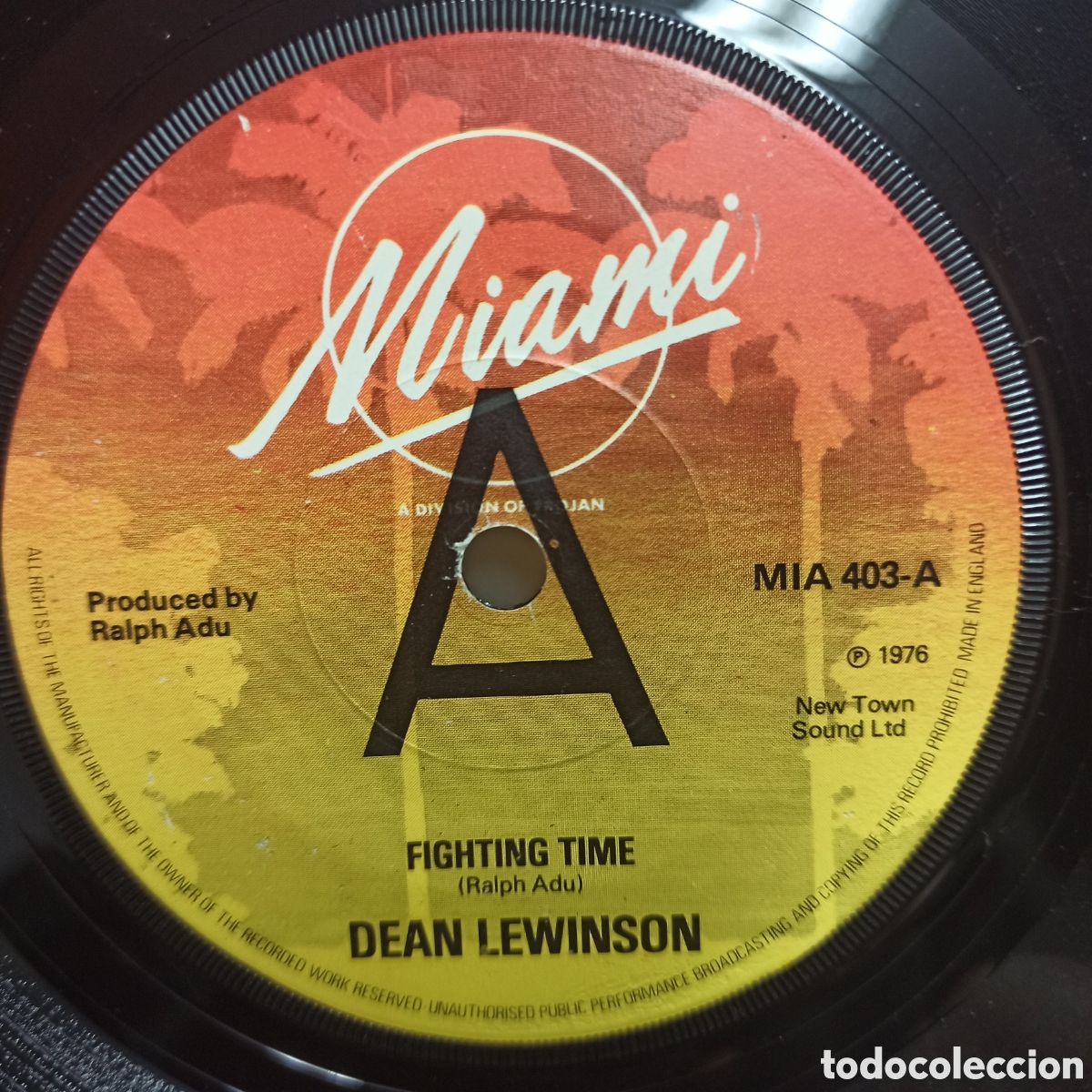 Discos de vinilo: Dean Lewinson &lrm;&ndash; Fighting Time (Promocional) - Foto 1