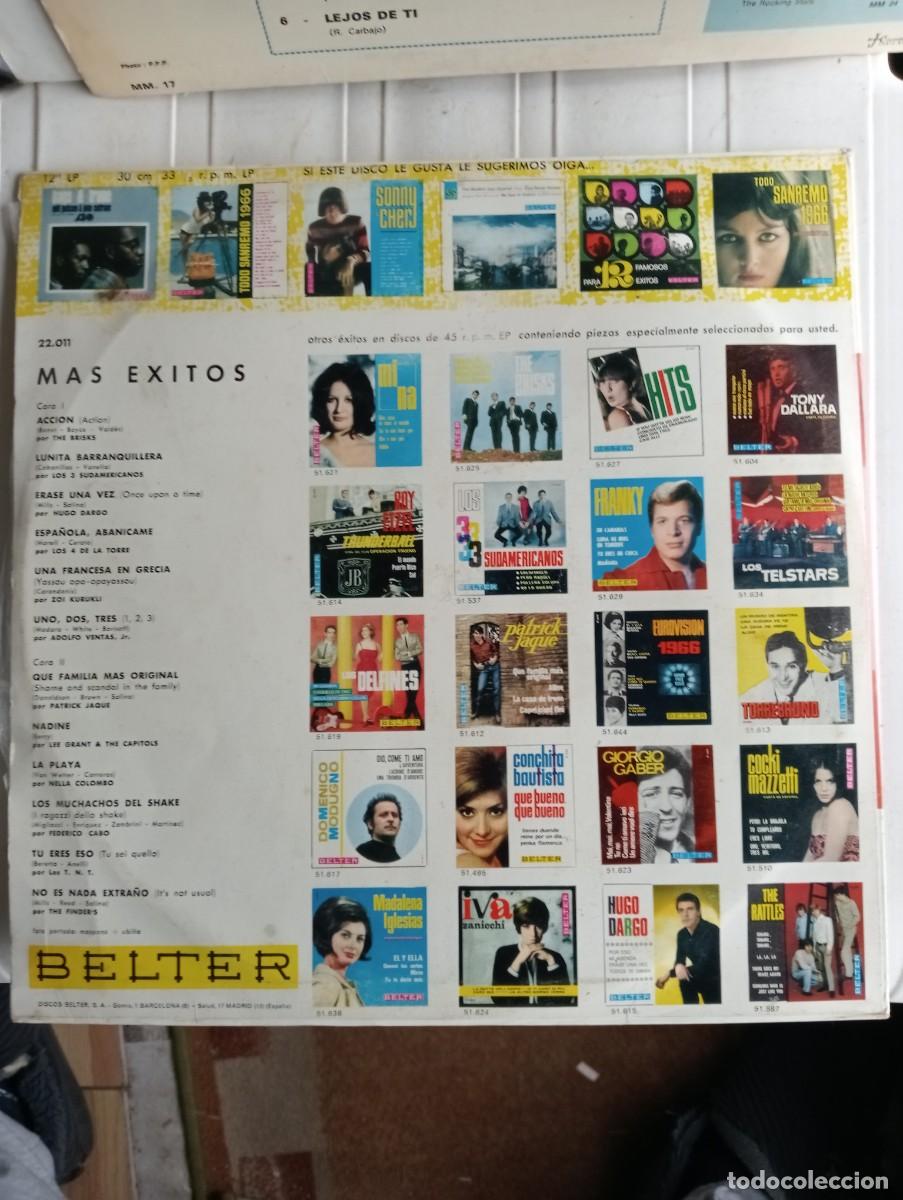 Discos de vinilo: Various - M&aacute;s &Eacute;xitos (LP, Comp) 1966 raro ska cumbia - Foto 2