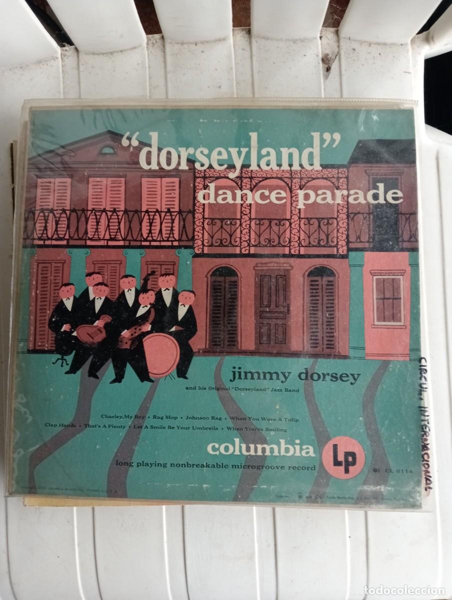 Vinyl-Schallplatten: Jimmy Dorsey And His Original Jazz Band - Dorseyland Dance Parade (10&rdquo;, Album) 1950 usa carton