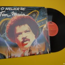Discos de vinilo: LP TIM MAIA - O MELHOR - BRAZIL PRESS - 8257621 (EX+/M-) 5