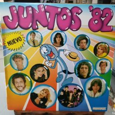 Discos de vinilo: JUNTOS ´82 - ALASKA Y LOS PEGAMOIDES, MASSIEL, PALOMA SAN BASILIO, YURI, ... - LP. HISPAVOX 1982