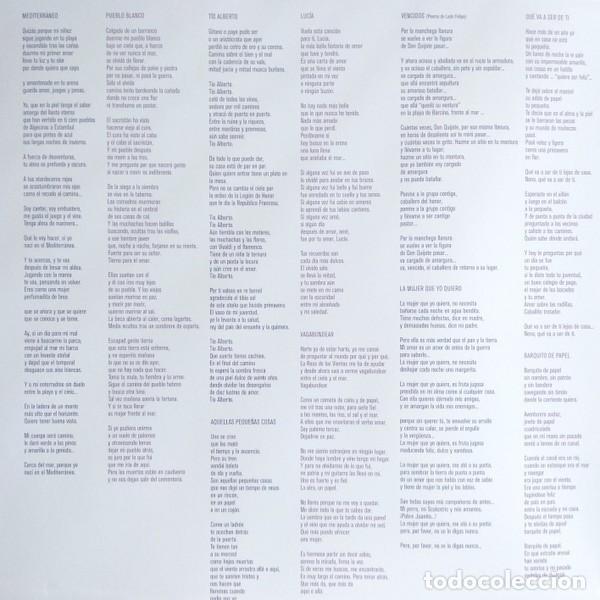 Discos de vinilo: Joan Manuel Serrat &ndash; Mediterraneo lp - Foto 3