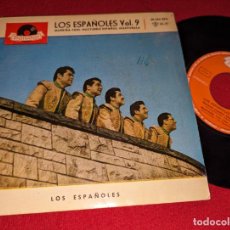 Discos de vinilo: LOS ESPAÑOLES VOL.9 MORRIÑA/TANI/NOCTURNO ESPAÑOL/MANTUBALA EP 7'' 1960 POLYDOR