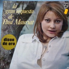 Discos de vinilo: PAUL MAURIAT,DISCO DE ORO LP DEL 73