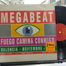 Discos de vinilo: MEGABEAT DOBLE MAXI FUEGO CAMINA CONMIGO VALENCIA 1991
