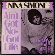 Discos de vinilo: NINA SIMONE - AIN´T GOT NO - I GOT LIFE