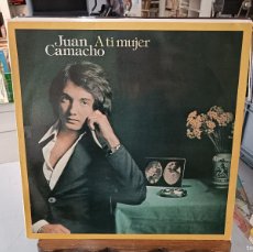 Discos de vinilo: JUAN CAMACHO - A TÍ MUJER - LP. SELLO CBS 1975