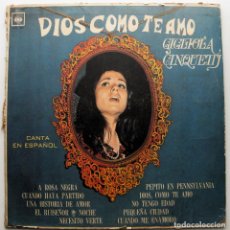 Discos de vinilo: GIGLIOLA CINQUETTI - DIOS, COMO TE AMO - LP CBS 1967 COLOMBIA BPY