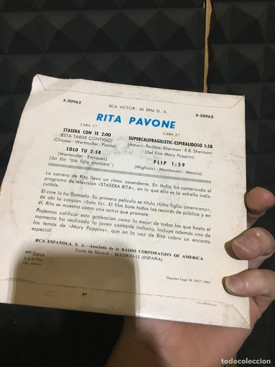 Discos de vinilo: Rita Pavone &lrm;&ndash; Mary Poppins - Foto 2