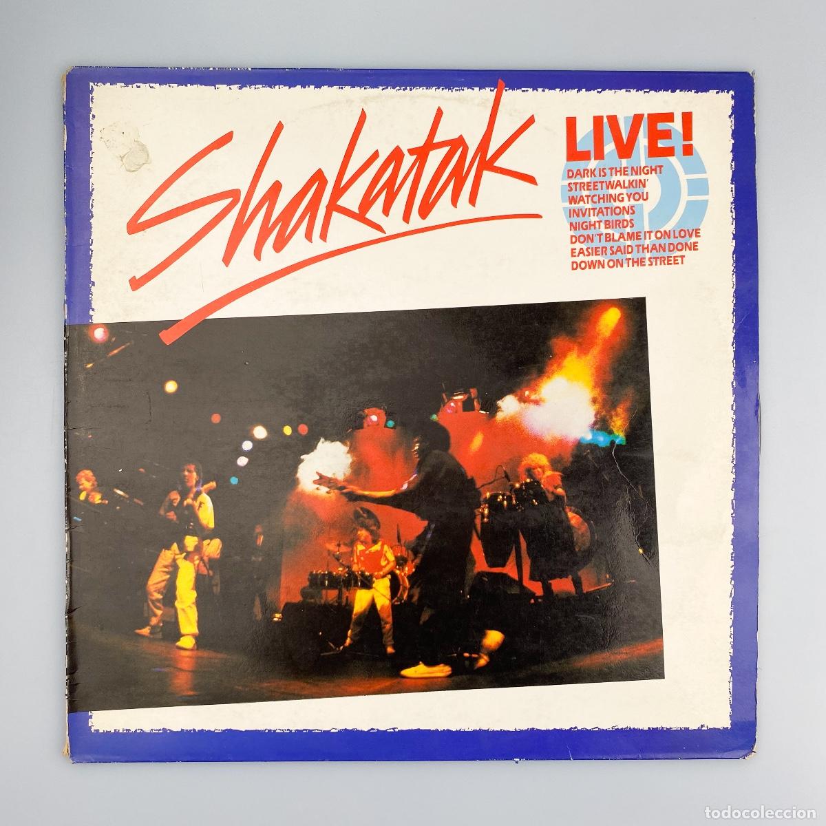 Discos de vinilo: LP. Shakatak. Live! (VG/VG+) - Foto 1