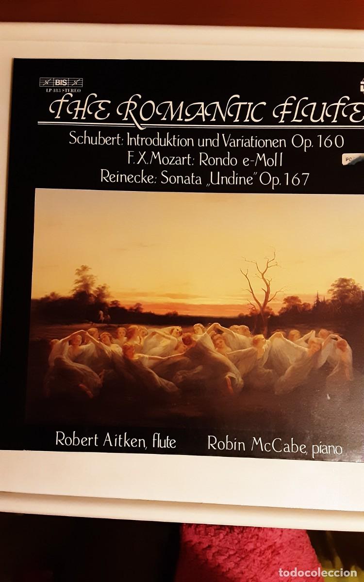 Discos de vinilo: THE ROMANTIC FLUTE-ROBERT AITKEN-ROBIN MCCABE-BIS LP-183 DIRECT METAL MASTERING - A&Ntilde;O 1982