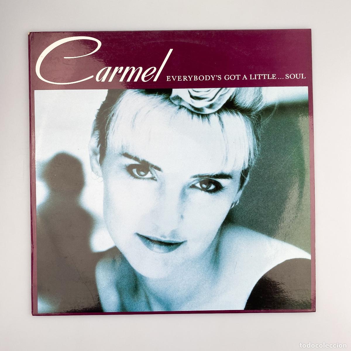 Discos de vinilo: LP. Carmel. Everybody's Got A Little...Soul (VG+/VG+)