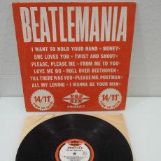 Discos de vinilo: UNKNOWN ARTIST - BEATLEMANIA - LP - 1964 MONO – TOP SIX - TSL 1 – MADE IN ENGLAND