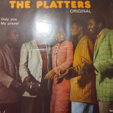 Discos de vinilo: DOBLE LP . THE PLATTERS ORIGINAL - ONLY YOU , MY PRAYER 1977