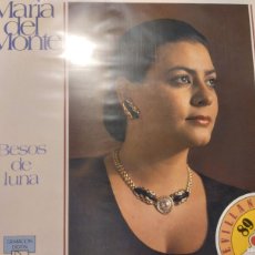 Discos de vinilo: LP . MARIA DEL MONTE - BESOS DE LUNA 1989