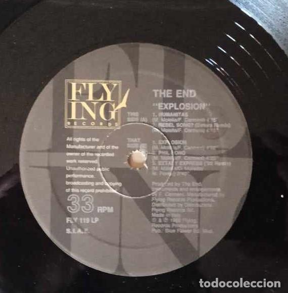 Discos de vinilo: THE END - EXPLOSION - 1992 - MAXI DOBLE - Foto 2