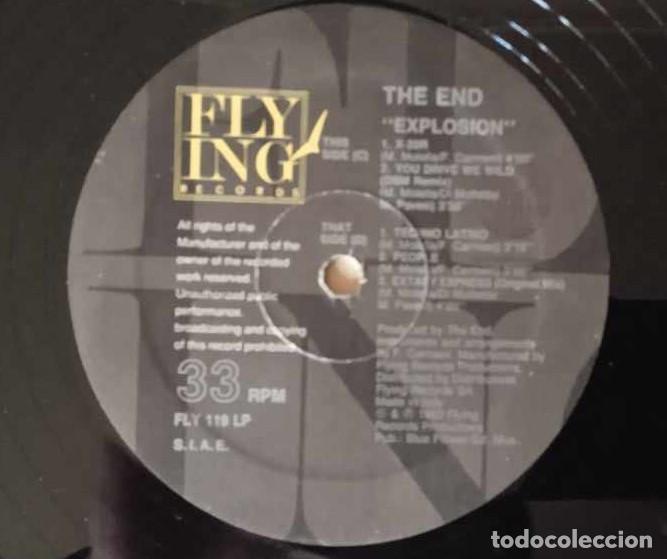 Discos de vinilo: THE END - EXPLOSION - 1992 - MAXI DOBLE - Foto 3