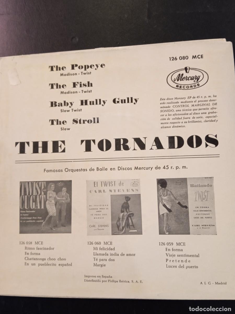 Discos de vinilo: THE TORNADOS- THE POPEYE EP - Foto 2