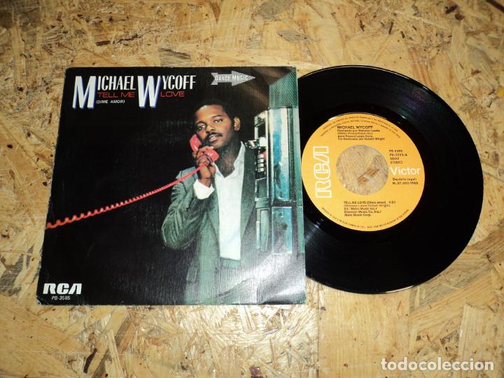 Discos de vinilo: MICHAEL WYCOFF - TELL ME LOVE - Foto 1