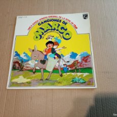 Discos de vinilo: BANDA SONORA - CANCIONES DE MARCO DE LOS APENINOS A LOS ANDES LP 1977