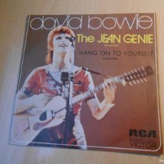 Discos de vinilo: DAVID BOWIE, SG, THE JEAN GENIE + 1, AÑO 1973, RCA VICTOR 3-10825