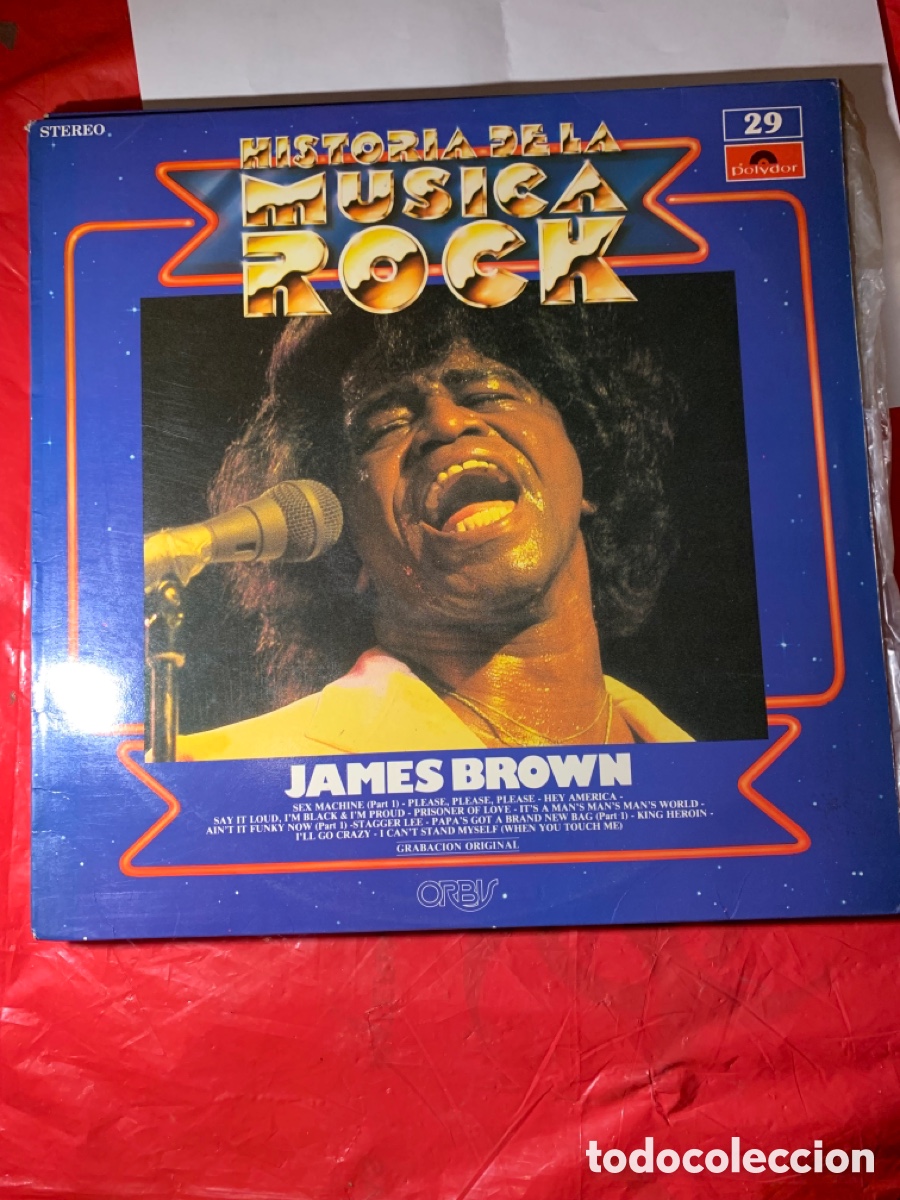 Discos de vinilo: Lote Historia de la musica rock orbis.5 lp