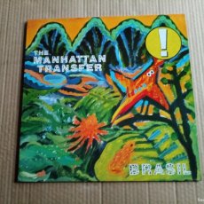 Discos de vinilo: THE MANHATTAN TRANSFER - BRASIL LP 1987 EDICION EUROPEA