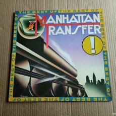 Discos de vinilo: THE MANHATTAN TRANSFER - THE BEST OF THE MANHATTAN TRANSFER LP 1981 EDICION EUROPEA