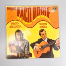 Discos de vinilo: LP. PACO DE LUCÍA, PACO PEÑA. PACO DOBLE (VG/VG+)