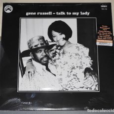 Discos de vinilo: GENE RUSSELL - TALK TO MY LADY - LP REMASTERED, BLACK JAZZ RECORDS 2021. NUEVO, PRECINTADO.