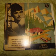 Discos de vinilo: SERENELLA. UNA CASITA EN CANADA + 3. EP. PHILIPS, 1958(#)