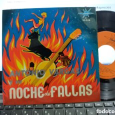 Discos de vinilo: ANTONIO VARGAS Y SU NOCHE DE FALLAS EP 1964 FIRMADO POR EL
