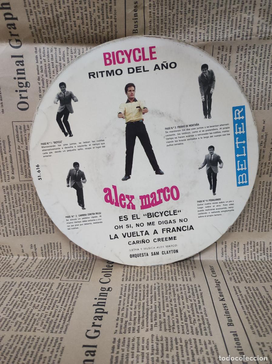 Discos de vinilo: Alex Marco &ndash; Es El &rdquo;Bicycle&rdquo; - Foto 2