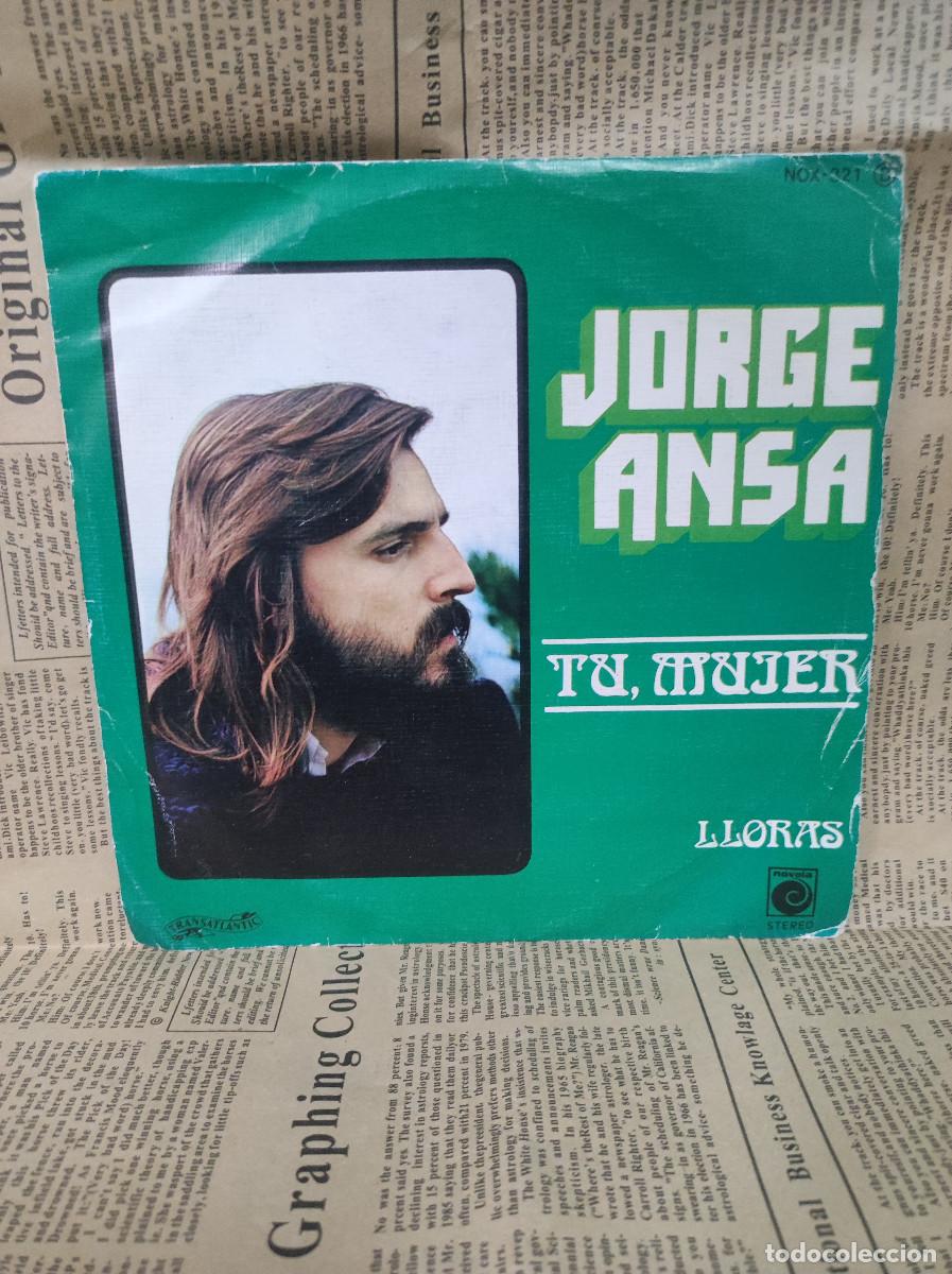 Discos de vinilo: Jorge Ansa &ndash; Tu, Mujer - Foto 1