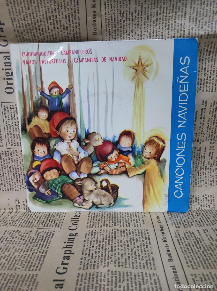 Discos de vinilo: CANCIONES NAVIDE&Ntilde;AS CHIQUIRRITIN - Foto 1