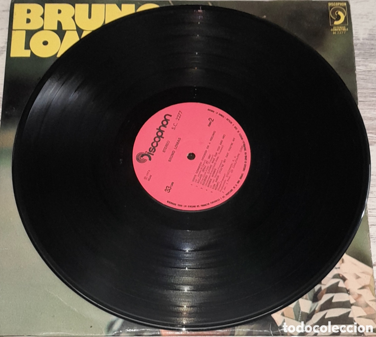 Discos de vinilo: BRUNO LOMAS - DISCOPHON - 1976 - Foto 3