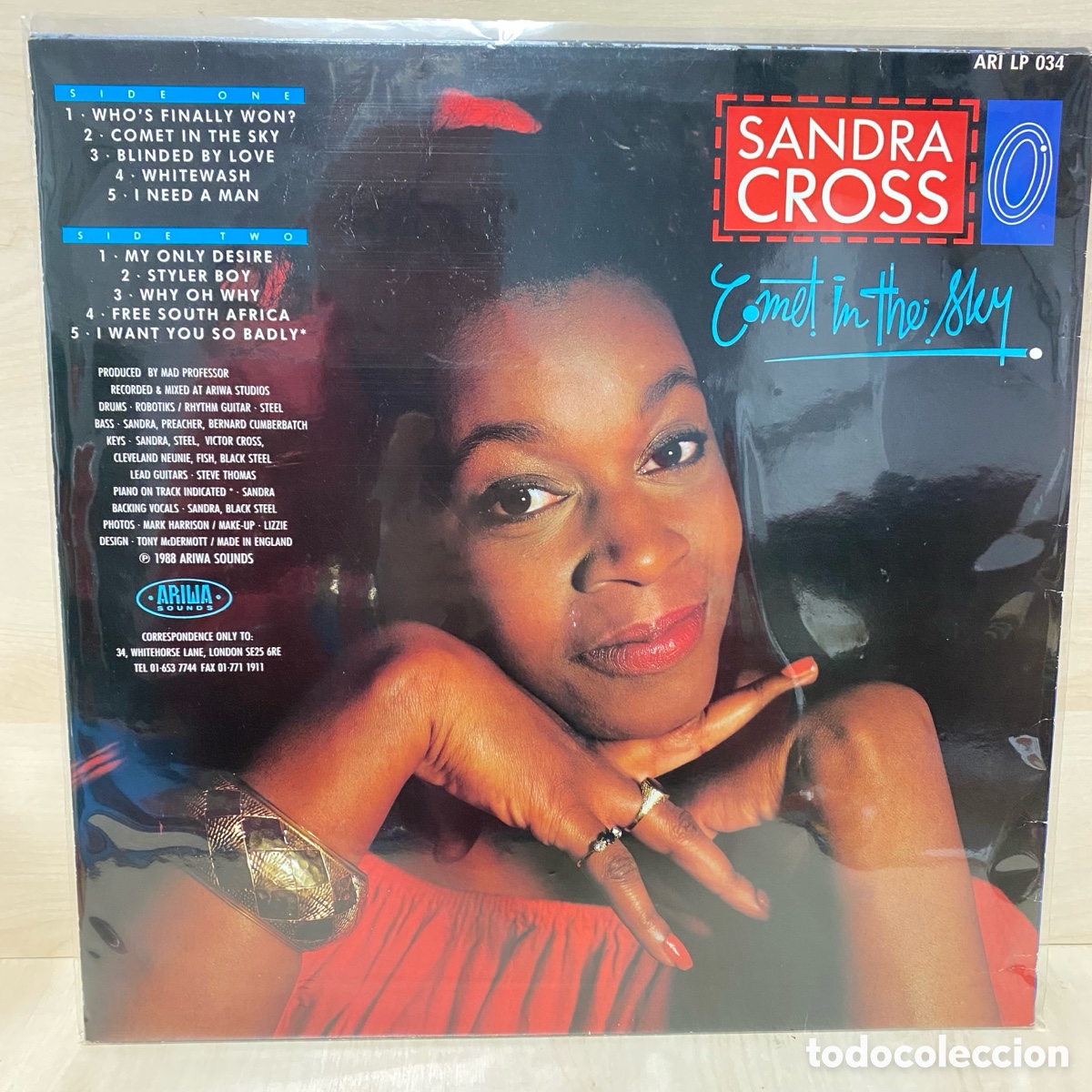 Discos de vinilo: Sandra Cross - Comet In The Sky (LP) - Foto 2