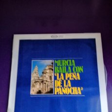 Discos de vinilo: MURCIA BAILA CON LA PEÑA LA PANOCHA - LP MOVIEPLAY 1978 - FOLK TRADICIONAL, JOTA, BOLERO, SIN USO