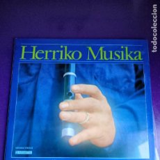 Discos de vinilo: HERRIKO MUSIKA - LP MOVIEPLAY 1977 - ALBOKA, TXISTU, DULTZAINA, TRIKITRIXA, FOLK EUSKADI VASCO