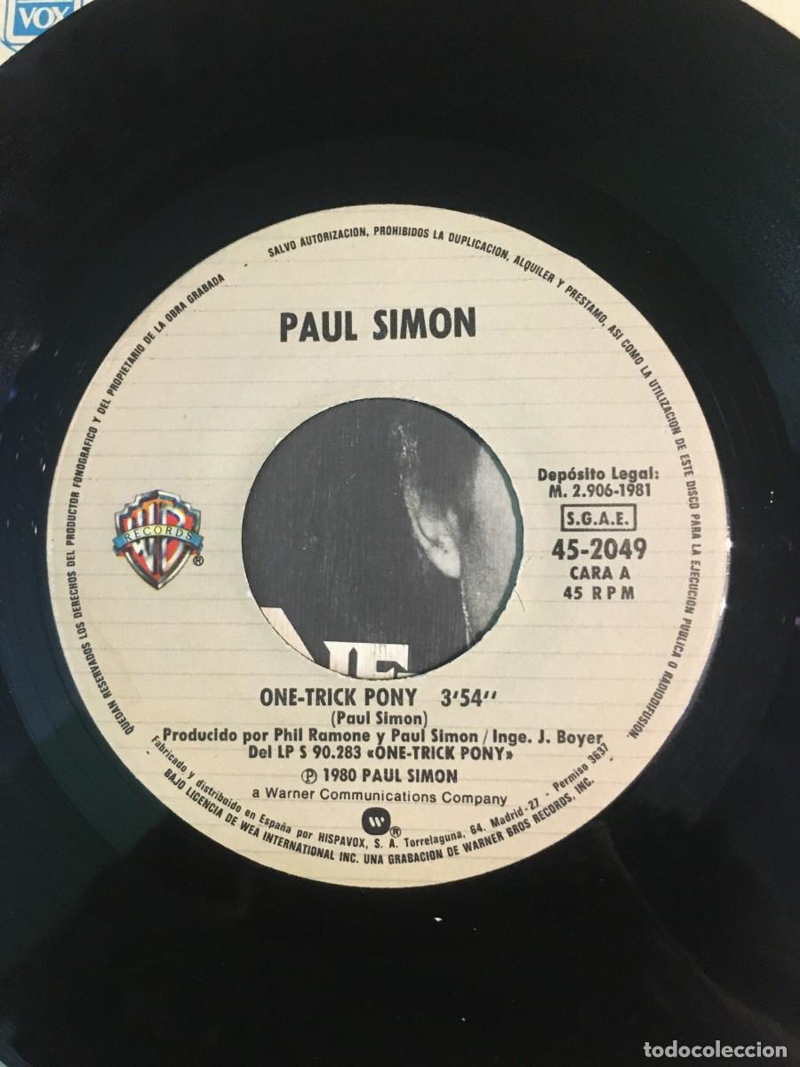 Discos de vinilo: Paul Simon &lrm;&ndash; One-Trick Pony - Foto 3