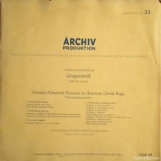Discos de vinilo: GREGORIANIK - 1956 - 10