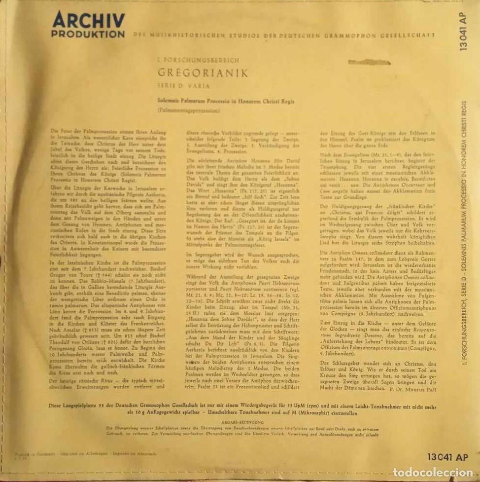 Discos de vinilo: GREGORIANIK - 1956 - 10 - Foto 3