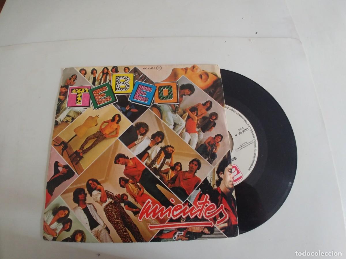 Discos de vinilo: TEBEO-SINGLE MIENTES - Foto 1