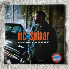 Discos de vinilo: MC SOLAAR - PROSE COMBAT 12'' DOBLE LP NUEVO Y PRECINTADO - JAZZ RAP HIP HOP
