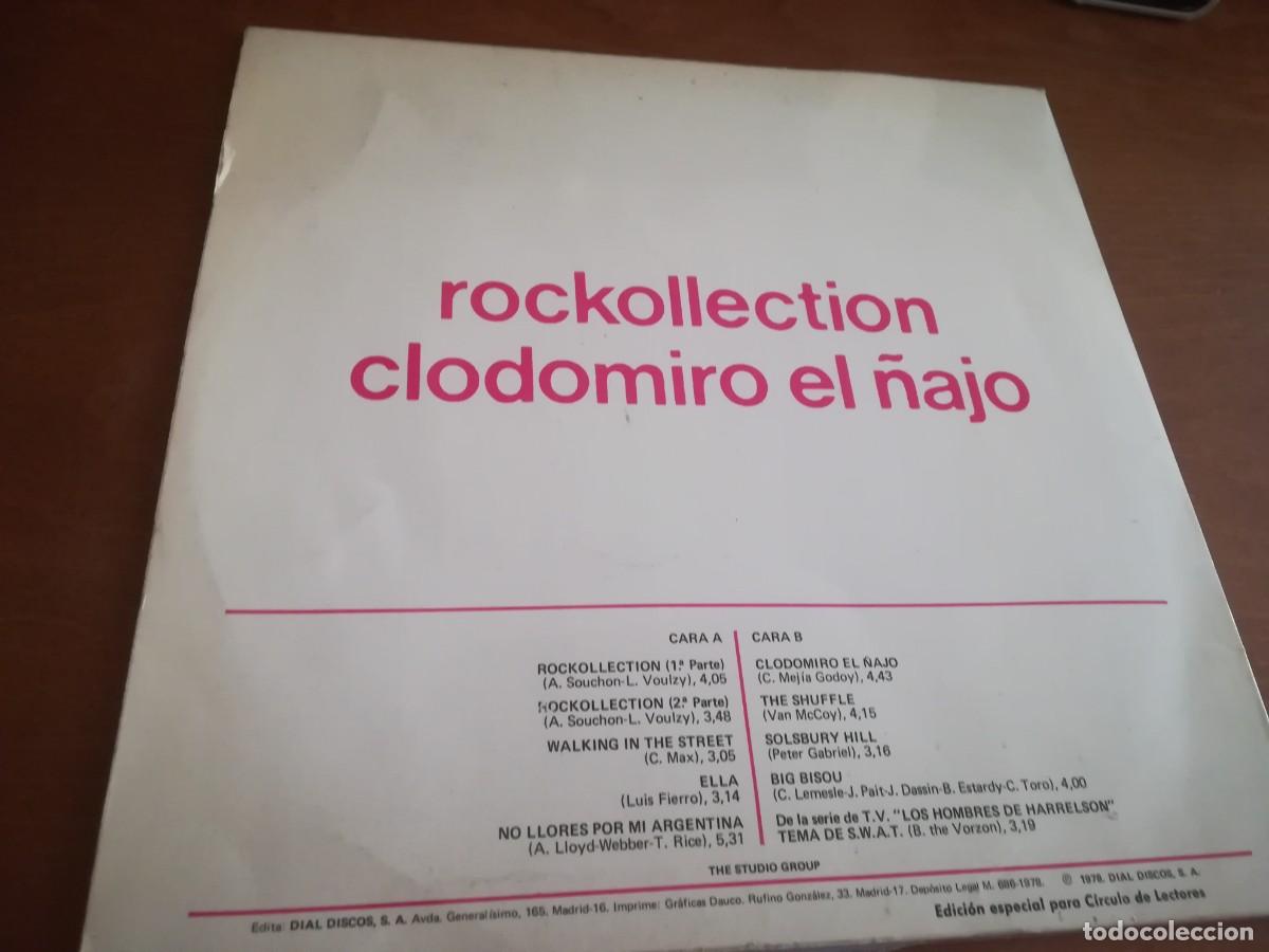 Discos de vinilo: ROCKOLLECTION / CLODOMIRO EL &Ntilde;AJO / R-1 - Foto 3