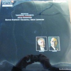 Discos de vinilo: BEETHOVEN / RUBINSTEIN - ”EMPEROR” CONCERTO. LP, ED ESPAÑOLA 12” STEREO 1965. COMO NUEVO (NM)