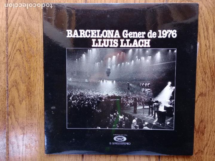 Discos de vinilo: Llu&iacute;s Llach - Barcelona gener de 1976 - Foto 1