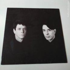 Discos de vinilo: LOU REED / JOHN CALE- SONGS FOR DRELLA- EUROPE LP 1990+ INSERT.