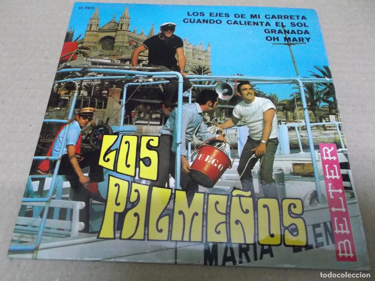 Discos de vinilo: LOS PALME&Ntilde;OS (EP) GRANADA A&Ntilde;O 1969 - Foto 1